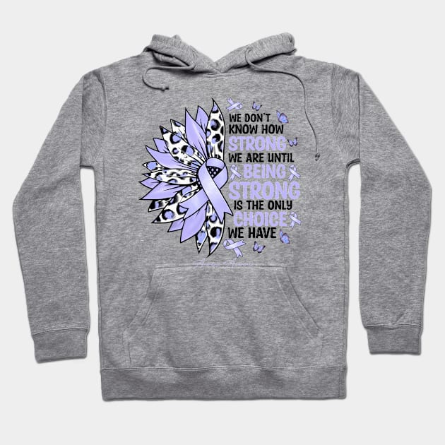 anorexia Awareness - we don''t know how strong sunflower Hoodie by GaryFloyd6868
